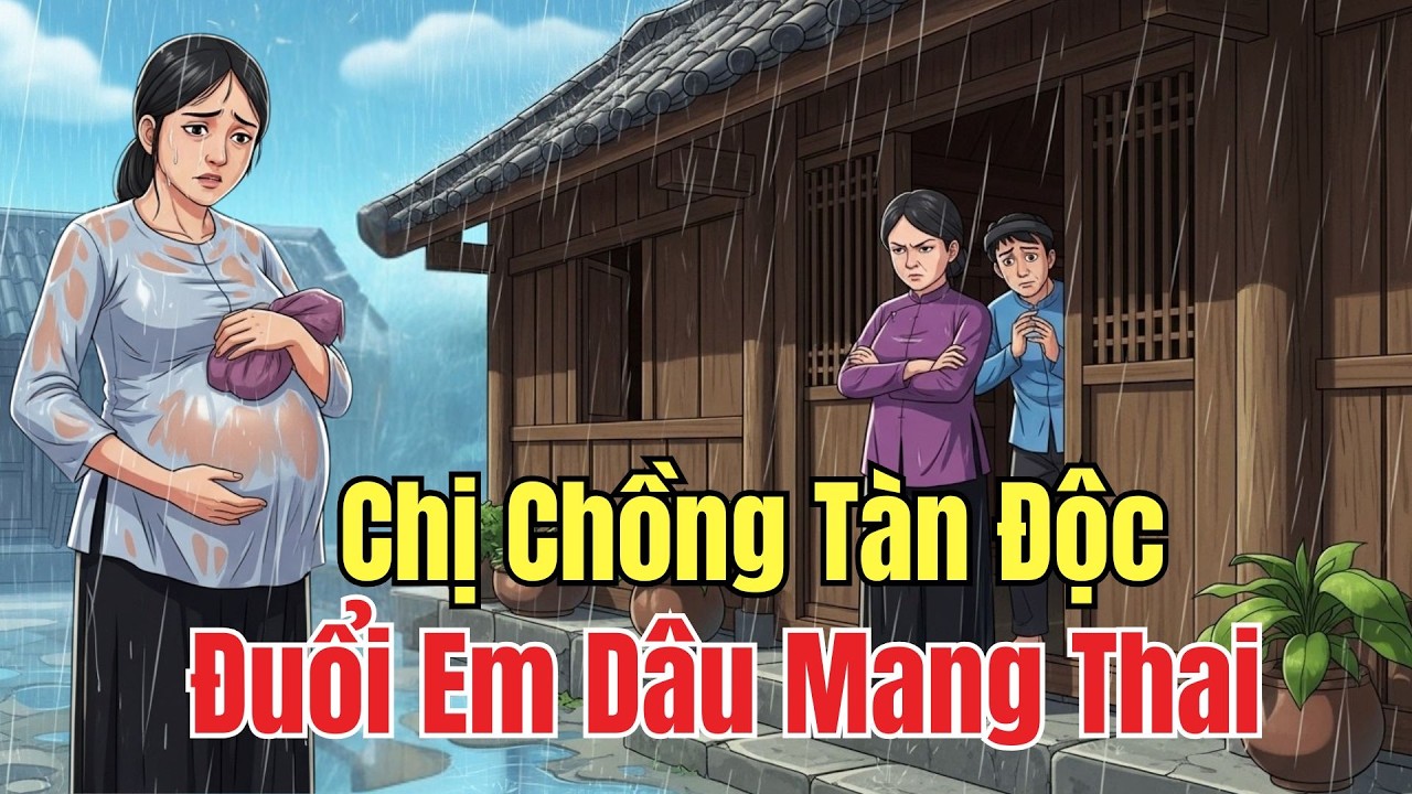 Chuyện Nhân Quả: Đuổi Em Dâu Mang Thai Trong Đêm Mưa – Chị Chồng Tàn Độc Nhận Quả Báo Đau Đớn