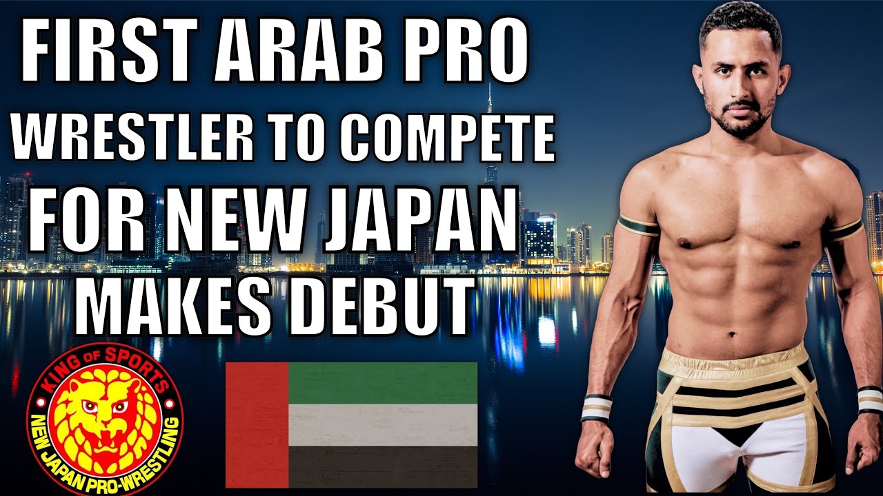 First Arab pro wrestler to compete for New Japan Pro Wrestling makes debut