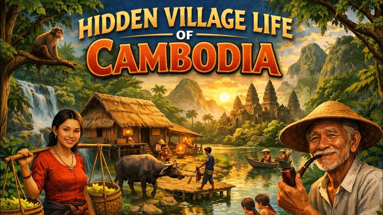 Life in a Cambodian Village || Peaceful Rural Life You&rsquo;ve Never Seen @AsiaUnseen 