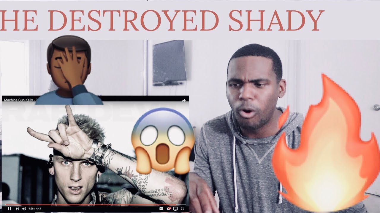 Machine Gun Kelly - Rap Devil (Eminem Diss)Music Video(REACTION)