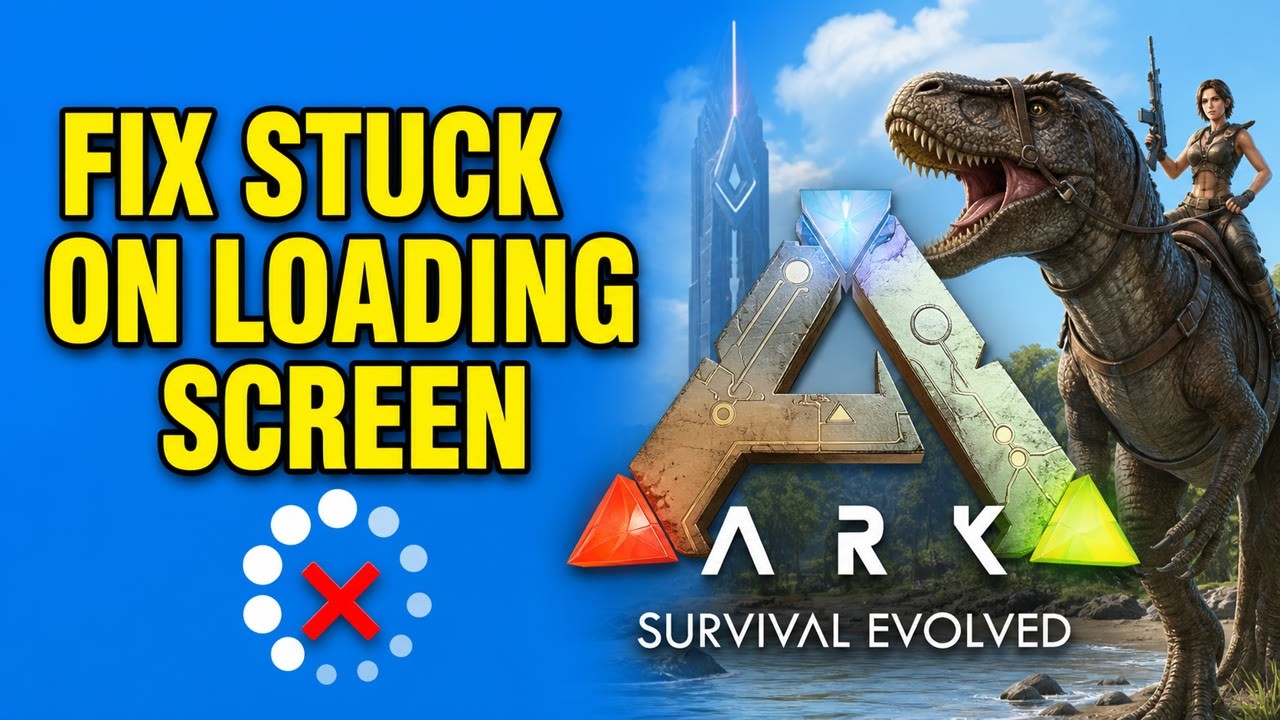Как исправить проблему с зависанием ARK Survival Evolved на экране загрузки
