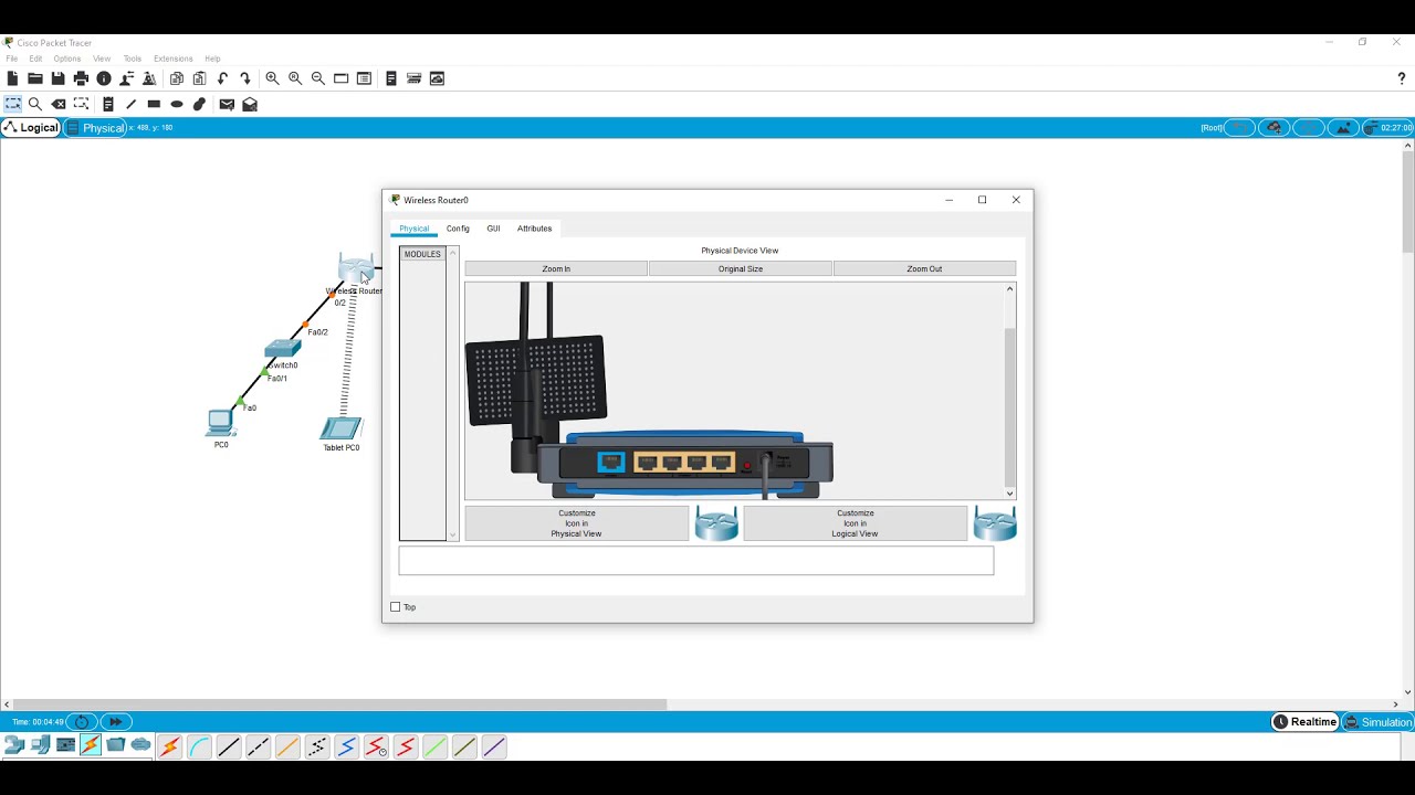 configuration d'un reseau wifi