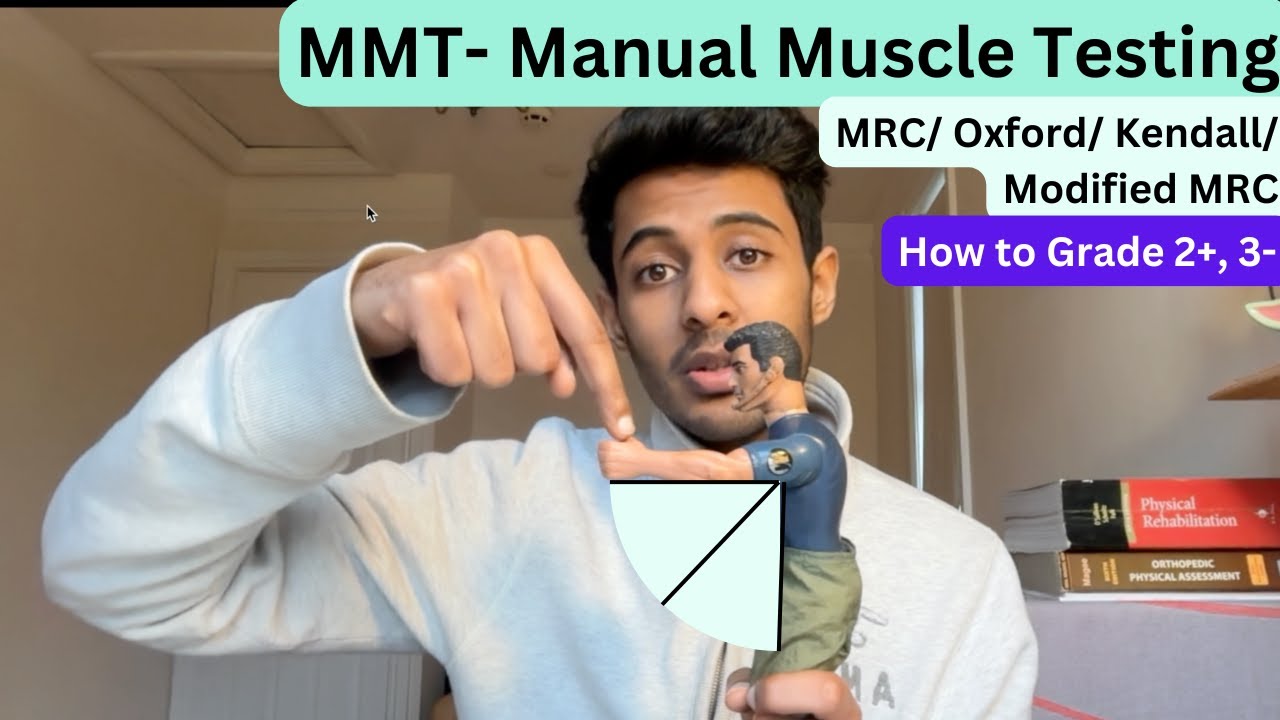 MMT ( Manual Muscle Testing) MRC, Oxford, Kendall & Modified MRC - How to perform MMT