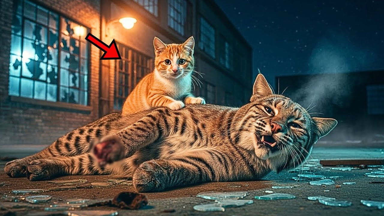 Pregnant Bobcat With Broken Leg Cries in Pain All Night – Stray Cat Who Stayed Will CRUSH Your Soul!