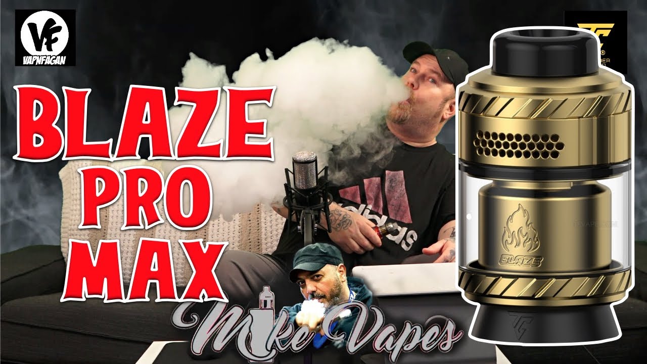 Blaze Pro Max RTA - Thunder Cloud / Mike Vapes