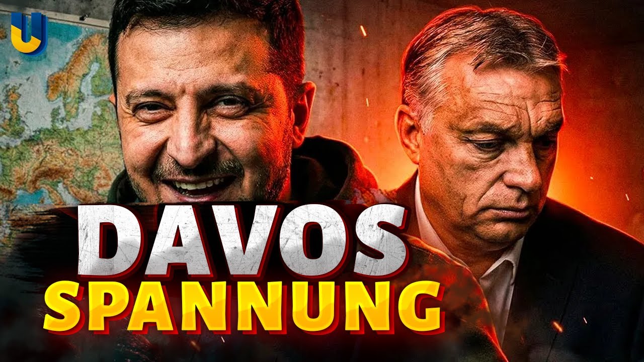Selenskyj sorgt in Davos für Jubel – Orbán reagiert schockiert