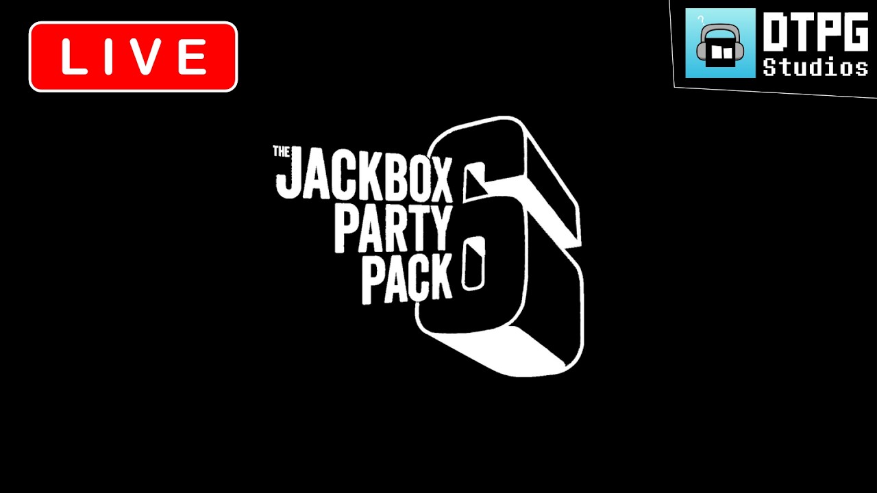 DTPG Studios Live - Jackbox Party Pack 6 - 14th March 2026