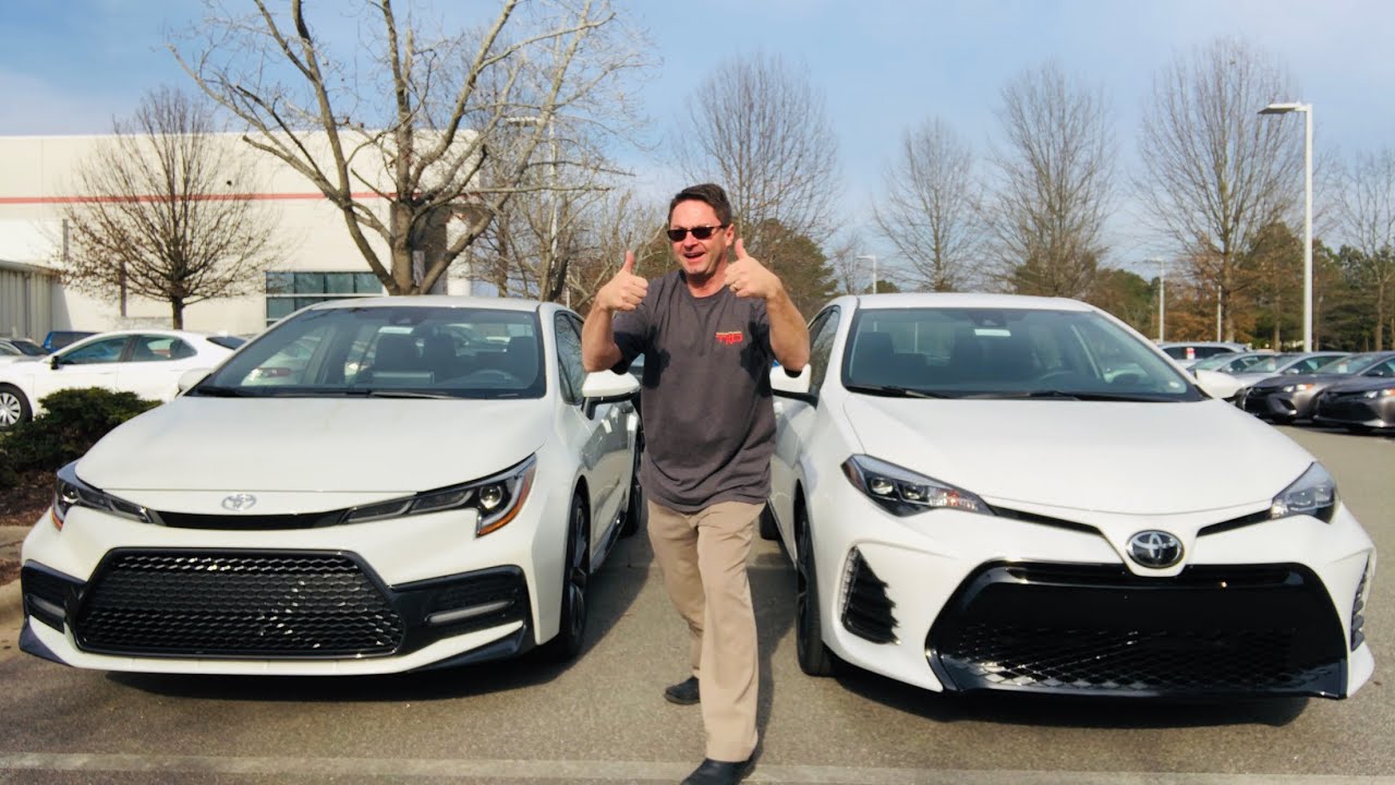 2020 Corolla vs 2019 Corolla: you decide who wins!