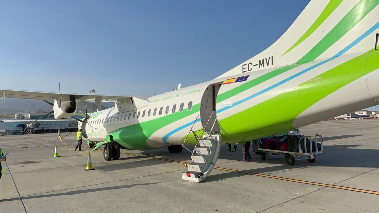 TRIP REPORT | Un vuelo turbulento ;) | Lanzarote-Tenerife Sur | Binter ATR72-600