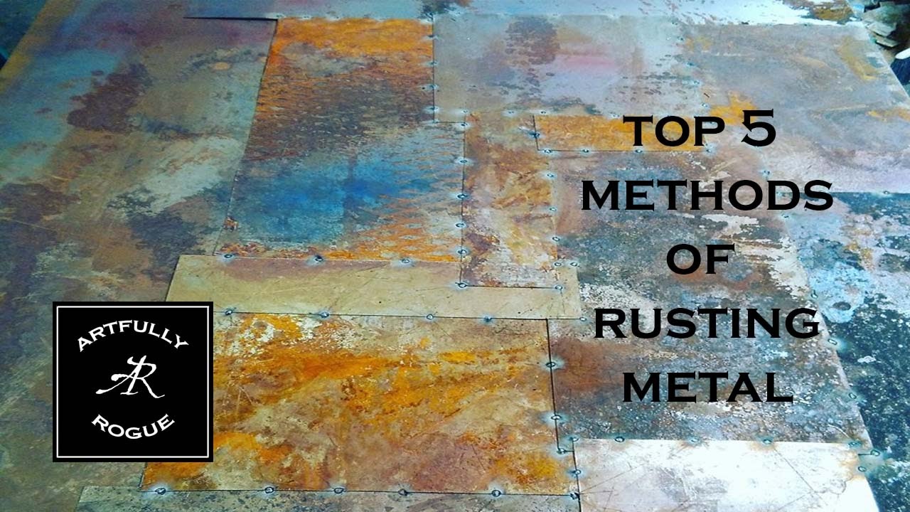 5 лучших методов борьбы с ржавчиной на металле