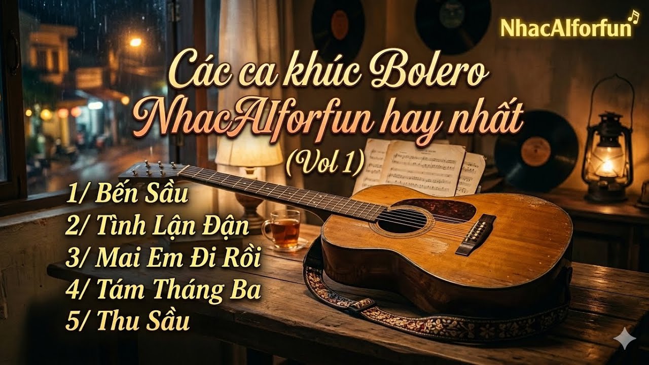 Liên khúc tình ca bolero NhacAIforfun hay 2026 (Vol 1)