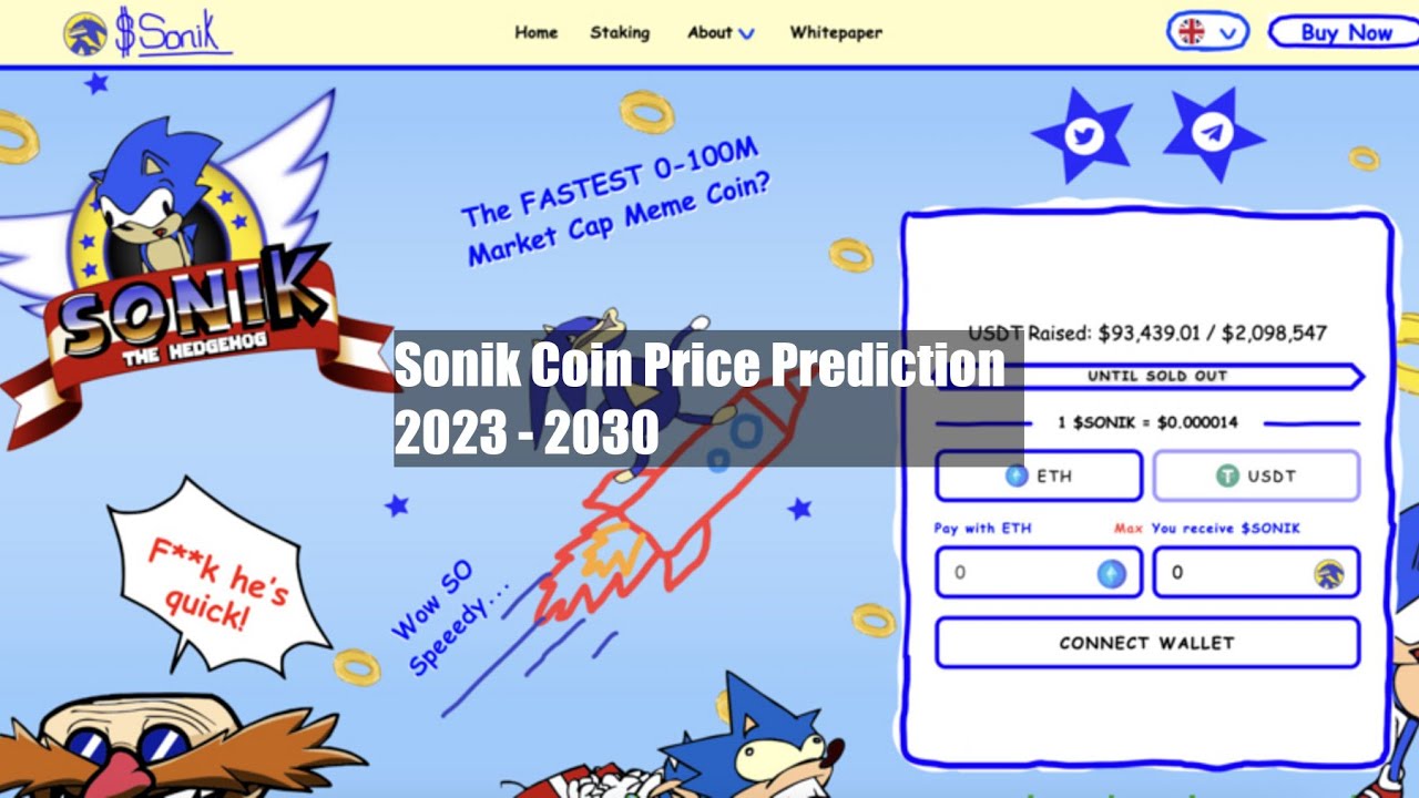 Sonik Coin Price Prediction 2023 - 2030
