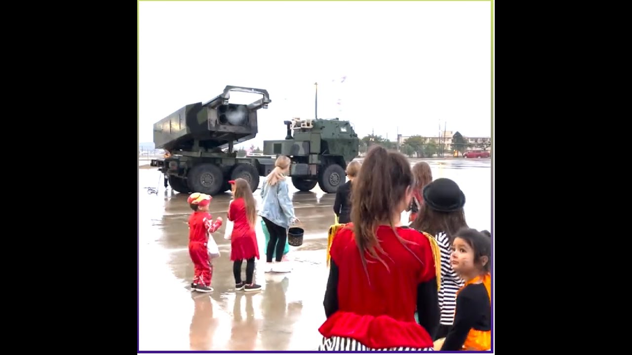 HIMARS used to Launch Halloween Candy at Children #shorts