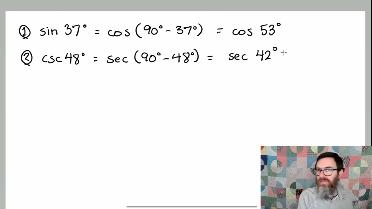 Trigonometry - Trig Functions of Acute Angles - Part 2