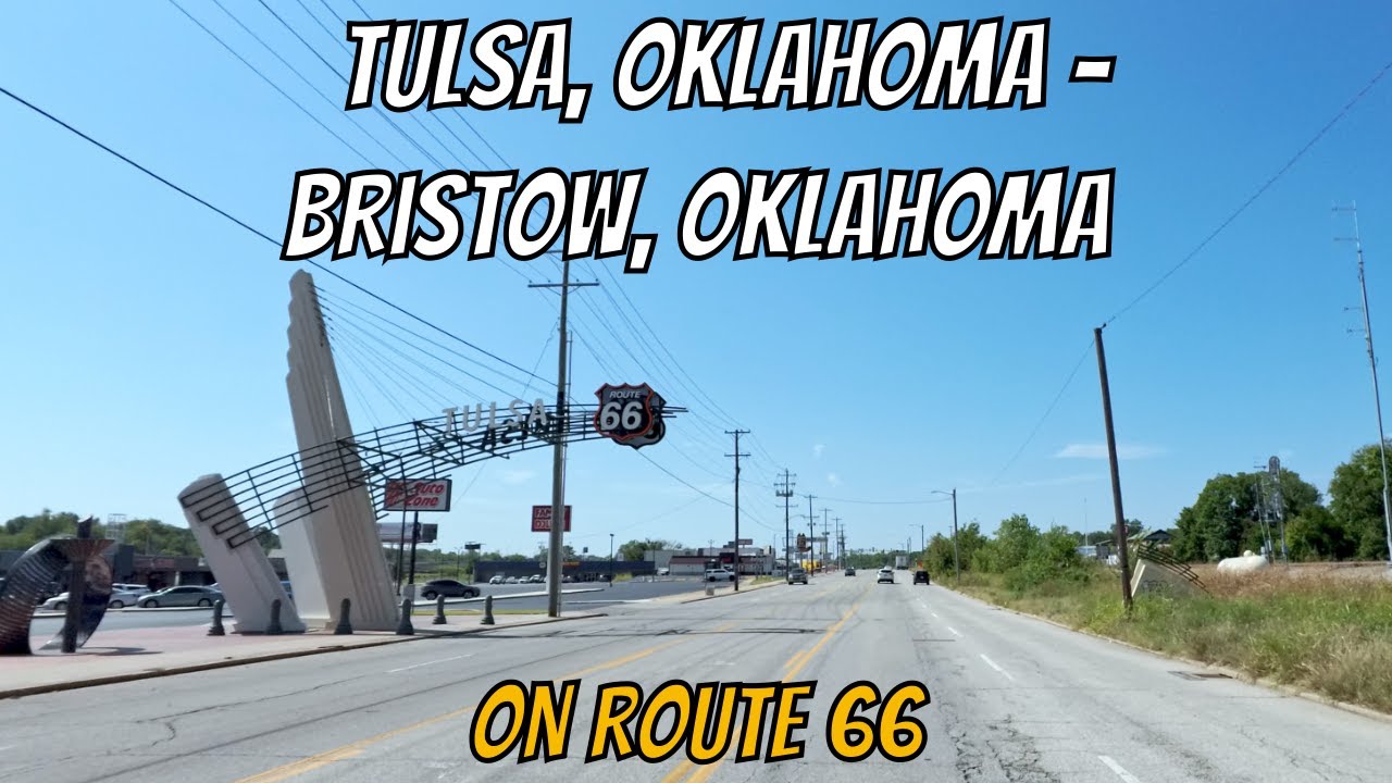 Tulsa, Oklahoma to Bristow, Oklahoma! Drive with me on an Oklahoma highway!