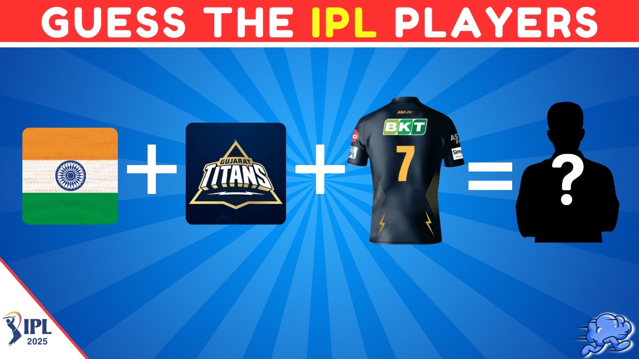 Угадайте игрока IPL 2025 по стране, команде и номеру футболки 🏏 | Сможете ли вы угадать все 50?