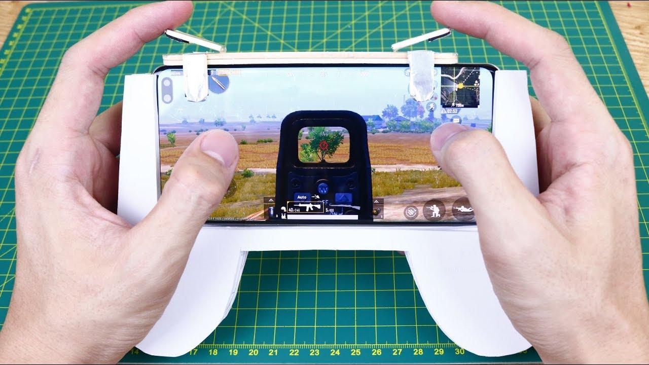 How to Make Simple GamePad for Smartphone - PUBG Mobile