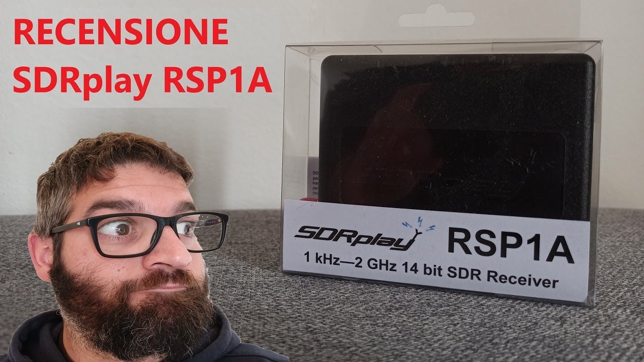 SDRplay RSP1A review ITA