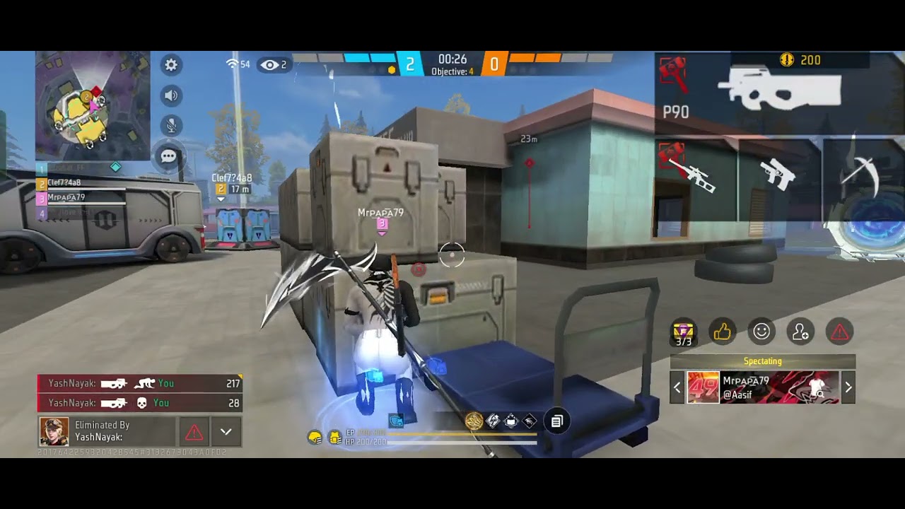 Free Fire cs Rank pus free fire full gameplay Mobile Game play 