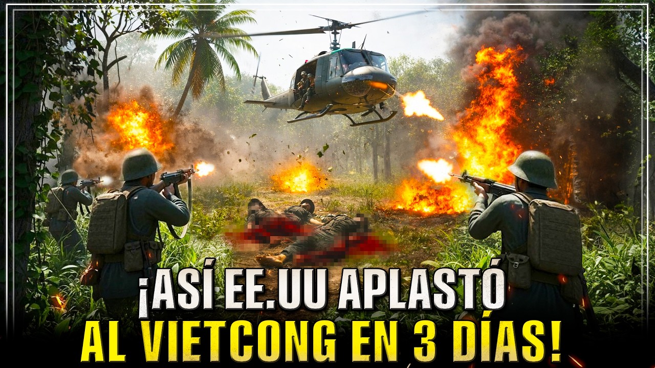 Así fue el ENFRENTAMIENTO más SANGRIENTO entre HELICÓPTEROS de EE.UU y el Viet Cong