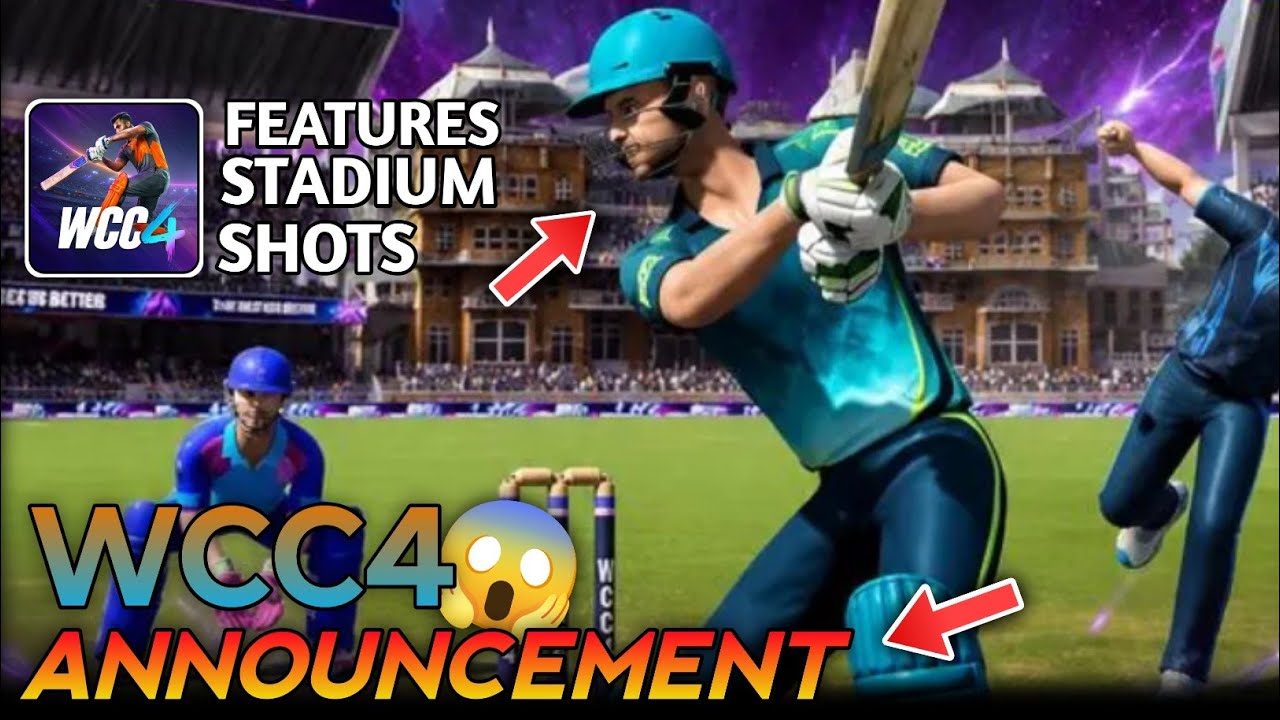 WCC4 Release Date, Features, Stadiums Full Review 😀| Techplayz| Wcc4