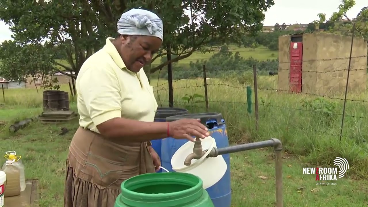 Nkandla residents rely on water tankers for clean water
