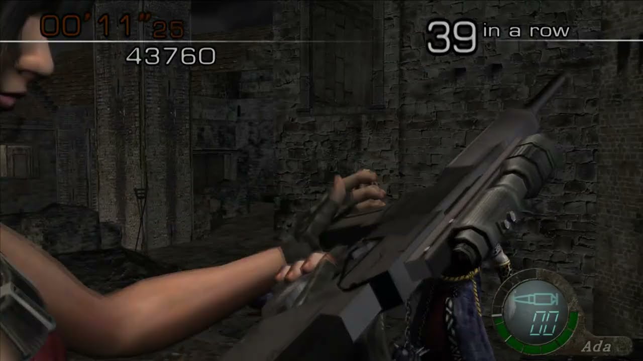 Resident Evil 4 (2005) - (The Mercenaries) - Play Ada Wong Episode 13