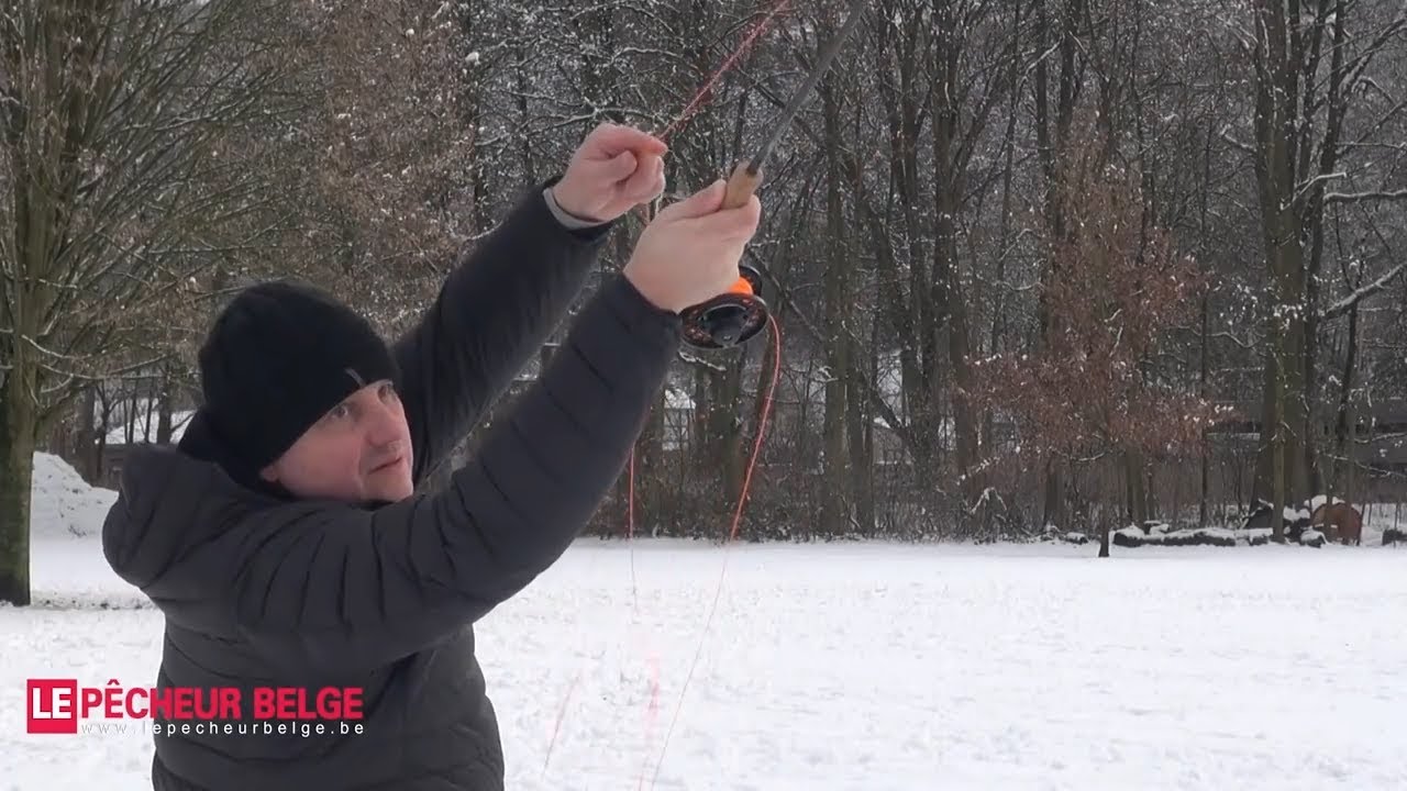 Le lancer mouche en double traction