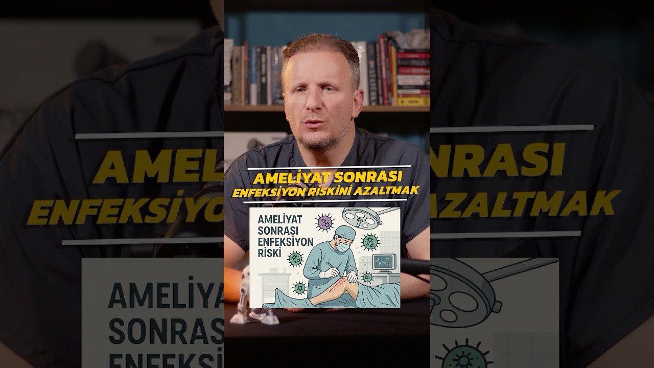 AMELİYAT SONRASI ENFEKSİYON RİSKİNİ AZALTMAK #ortopedivetravmatoloji #enfeksiyon
