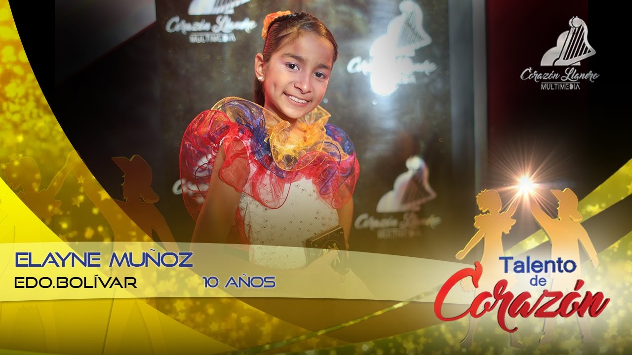 Segunda Gala de Talento de Corazón ELAYNE MUÑOZ