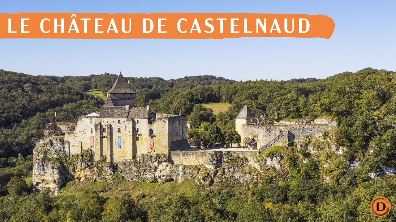Le Château de Castelnaud - Drone - Documentaire Aérien 4k - Aerial Footage 4k