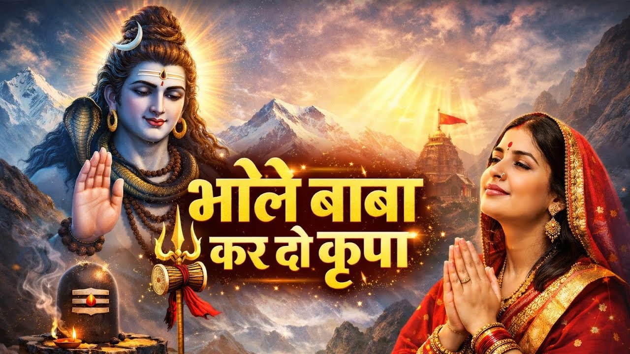 सोमवार स्पेशल शिव भजन | भोले बाबा कर दो कृपा | Latest Shiv Bhajan 2026भोले बाबा कर दो कृपा 🙏