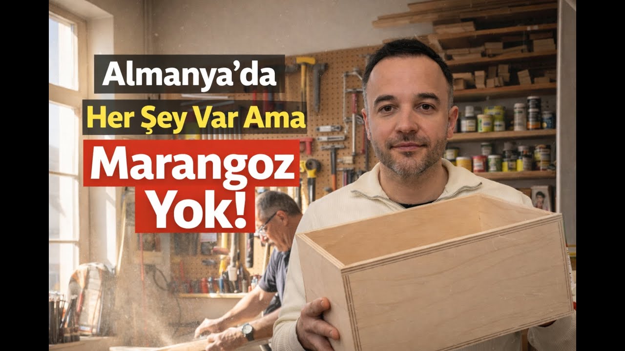 Almanya’da Marangoz Bulamadım | Nitelikli Eleman Krizi #almanya #almanyadayasam #işilanı