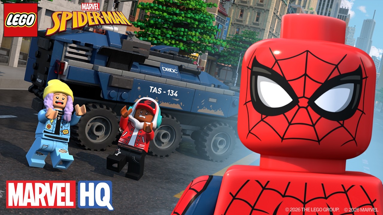 Spider-Man&rsquo;s Transport Takedown 🕸️🚗 | LEGO Marvel | @MarvelHQ