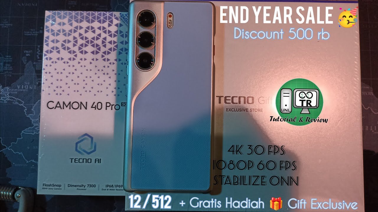Распаковка и небольшой обзор Camon 40 Pro 5G • 3 JT-камеры 📸 Лучшая в своем классе 🔥‼️ #tecnocamo...