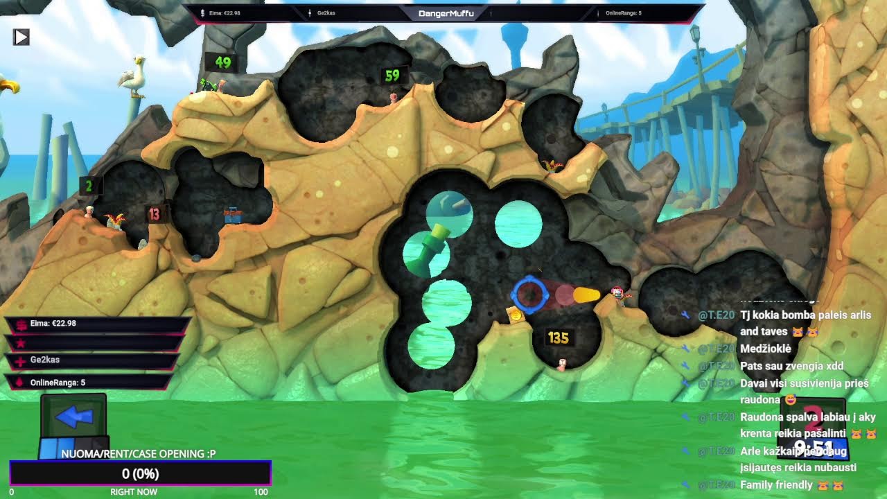 Worms Revolution FUN[Ltu/Eng]