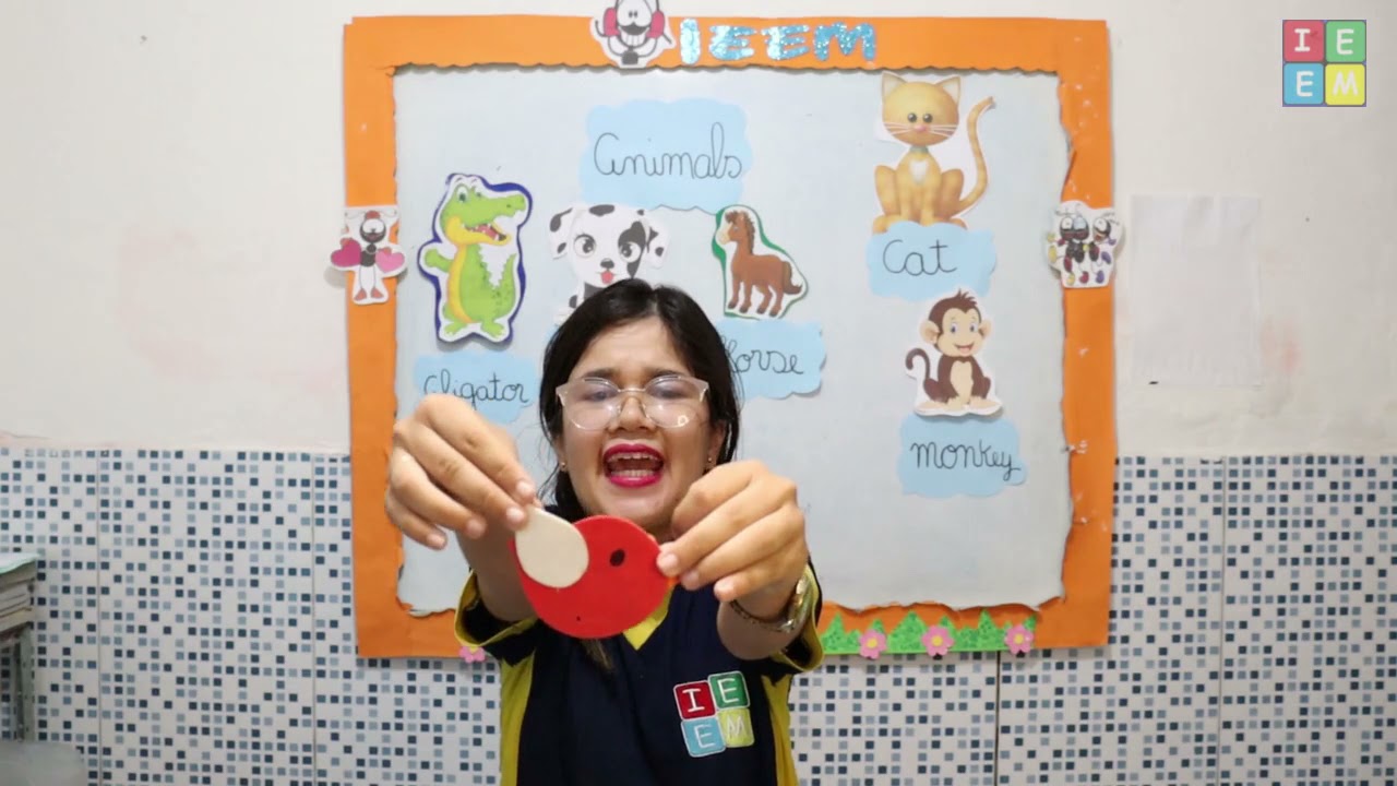 PRÉ ESCOLAR 4 ANOS INGLÊS ANIMALS AULA PRA 24112021