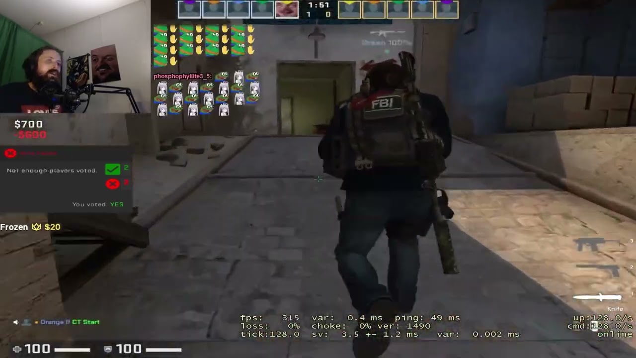 Forsen plays FACEIT CS:GO - 30 July 2022 (with Chat)