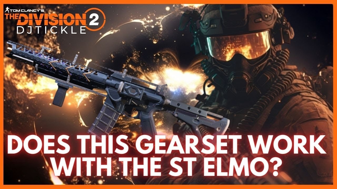 DOES THIS GEARSET WORK WITH THE ELMO? THE DIVISION 2!