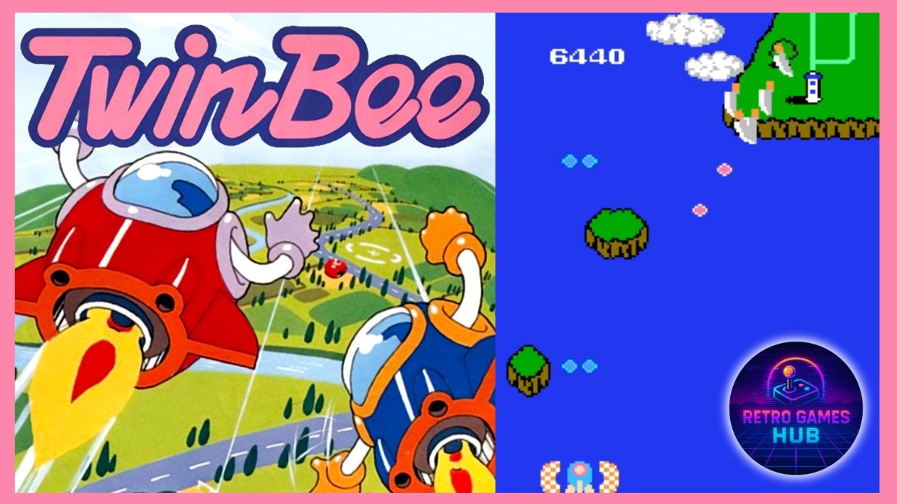 TwinBee – NES Gameplay | No Commentary