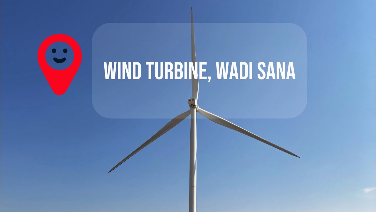 Wind Turbine in Wadi Sana, Fujairah — A Place of Power Among the Mountains