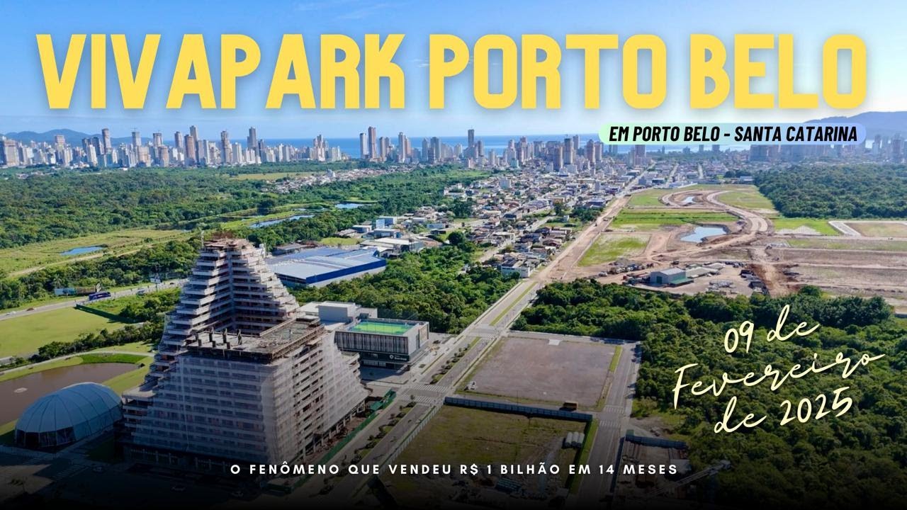 VivaPark Porto Belo: O Fenômeno que Vendeu R$ 1 Bilhão em 14 Meses | Drone 4K