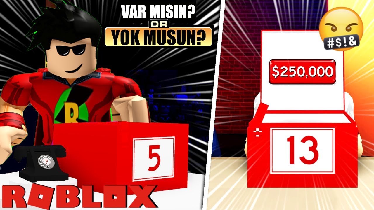 BABİ YARIŞMAYA KATILIRSA 🤣 Roblox Deal Or No Deal