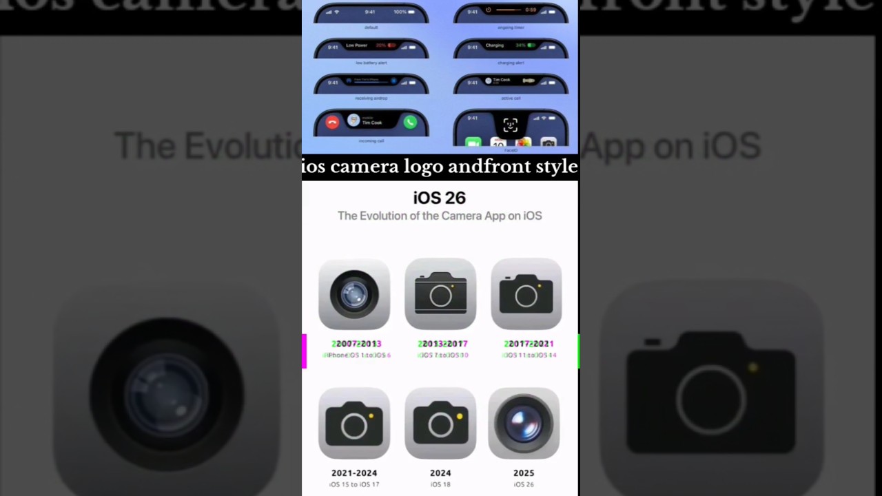 🚀 iPhone Camera Logo Level MAX! 📱🔥 | iOS 27 Ka Magic! 😱✨#iPhone #iOS27 #AppleUpdate