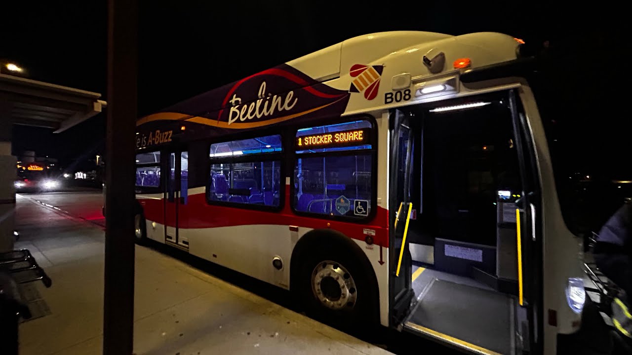 Glendale Beeline 2025 New Flyer XE35 B08. 