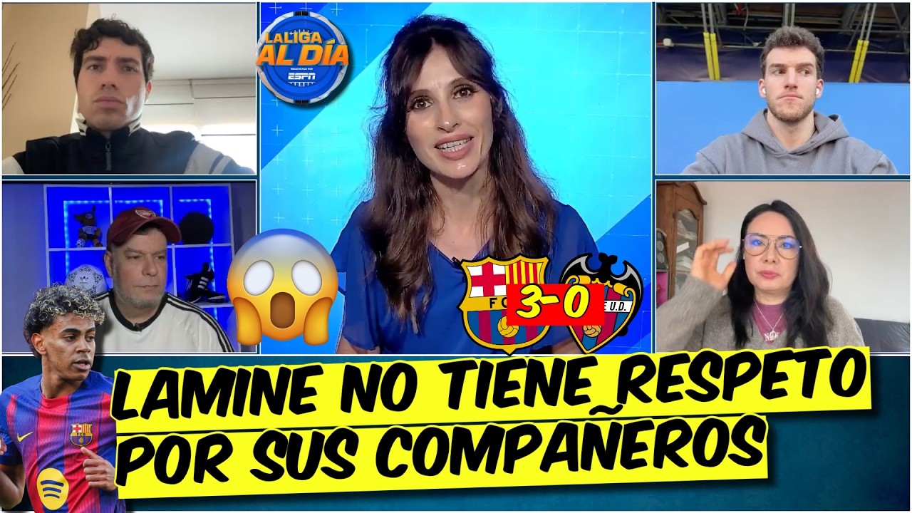 Lamine Yamal es IRRESPETUOSO con Hansi Flick, con SUS COMPAÑEROS y con la AFICIÓN | La Liga al Día