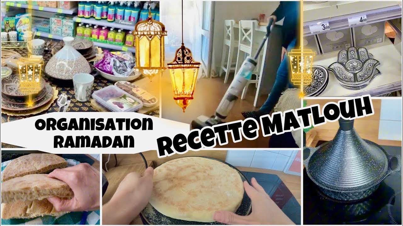 ✨ Préparation Ramadan 2026 ✨ MÉNAGE RAPIDE MAISON ✨ Recette Matlouh ✨ Recette RAMADAN 2026 🕌