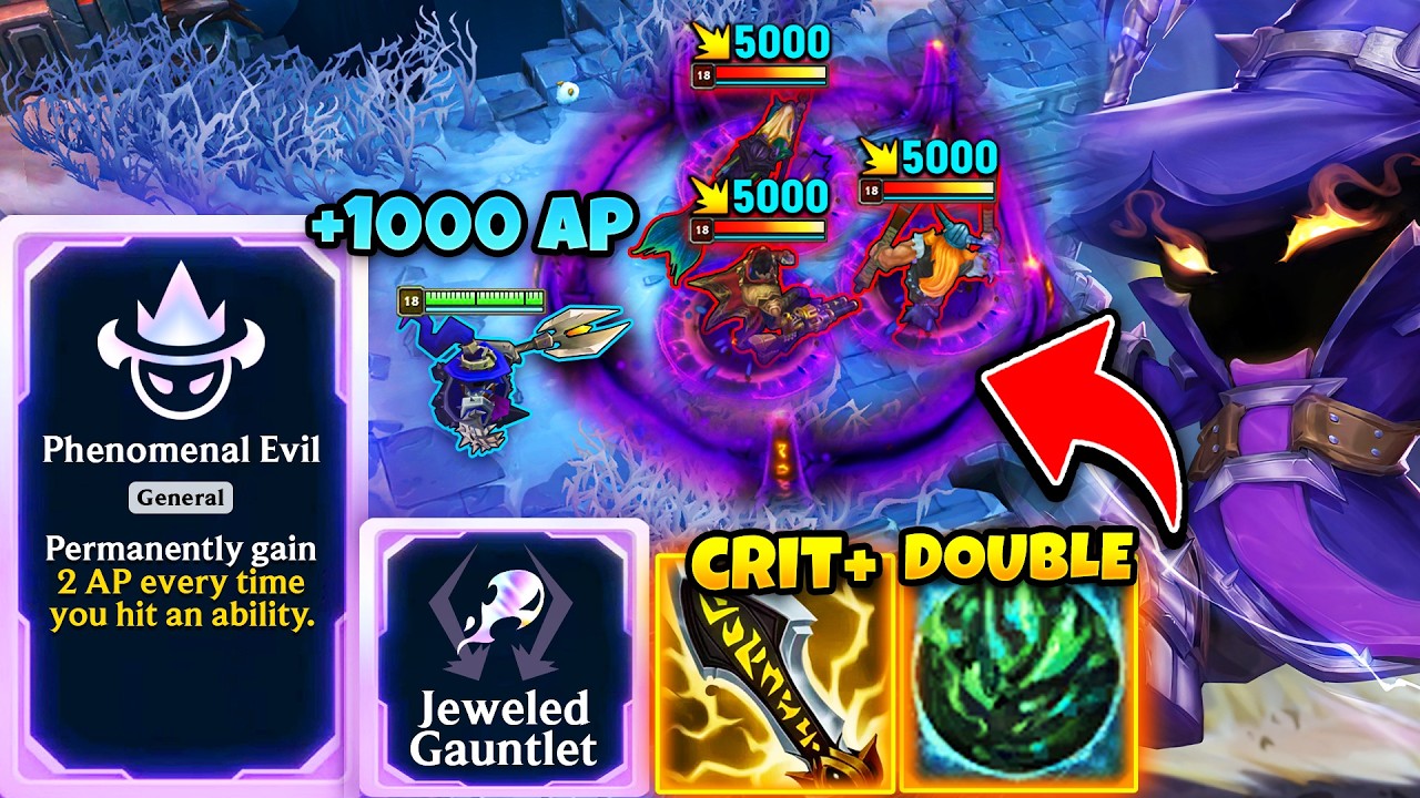 1 in a Million Odds God Roll Veigar: Spell Crit + Double Passive + 4 Mage Runes