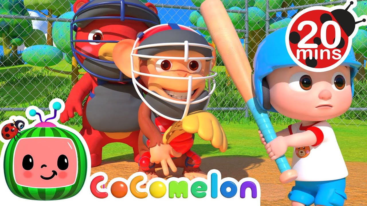 [ 20 MIN LOOP ] Take Me Out to the Ball Game | CoComelon Nursery Rhymes & Kids Songs