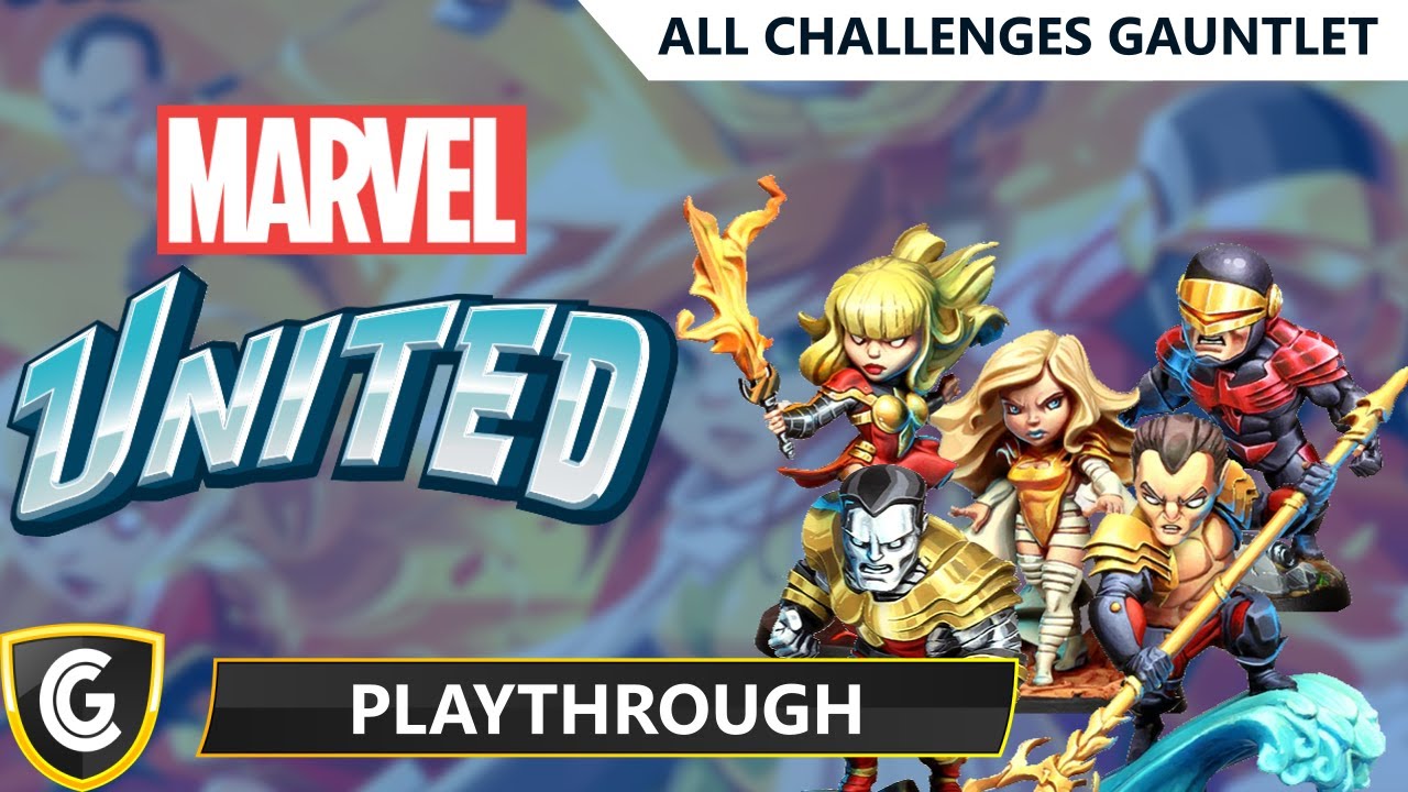 Marvel United | All Challenges Gauntlet